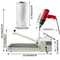 530W Shrink Wrap Machine, 18" I-Bar Sealer with Heat Gun & Silicone Roller – Ideal for PVC, POF Film