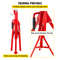 Heavy Duty V Head Pipe Stand Adjustable Height, Folding Portable Steel Jack Stands, Pipe Jack Stands 2500 LB