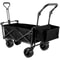 Folding Wagon Utility Cart XL Collapsible Garden Cart With Canopy AllTerrain Wheels Perfect For C 7