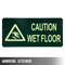 6 Pack Caution Wet Floor Signs, 25" Double-Sided Bilingual Warning Sign – Foldable Wet Floor