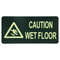 6 Pack Caution Wet Floor Signs, 25" Double-Sided Bilingual Warning Sign – Foldable Wet Floor