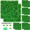 Boxwood Hedge Wall Panels Set, Artificial Grass Backdrop Wall Thick, UV Protected Privacy Fence Screen, Indoor Outdoor