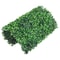 Boxwood Hedge Wall Panels Set, Artificial Grass Backdrop Wall Thick, UV Protected Privacy Fence Screen, Indoor Outdoor
