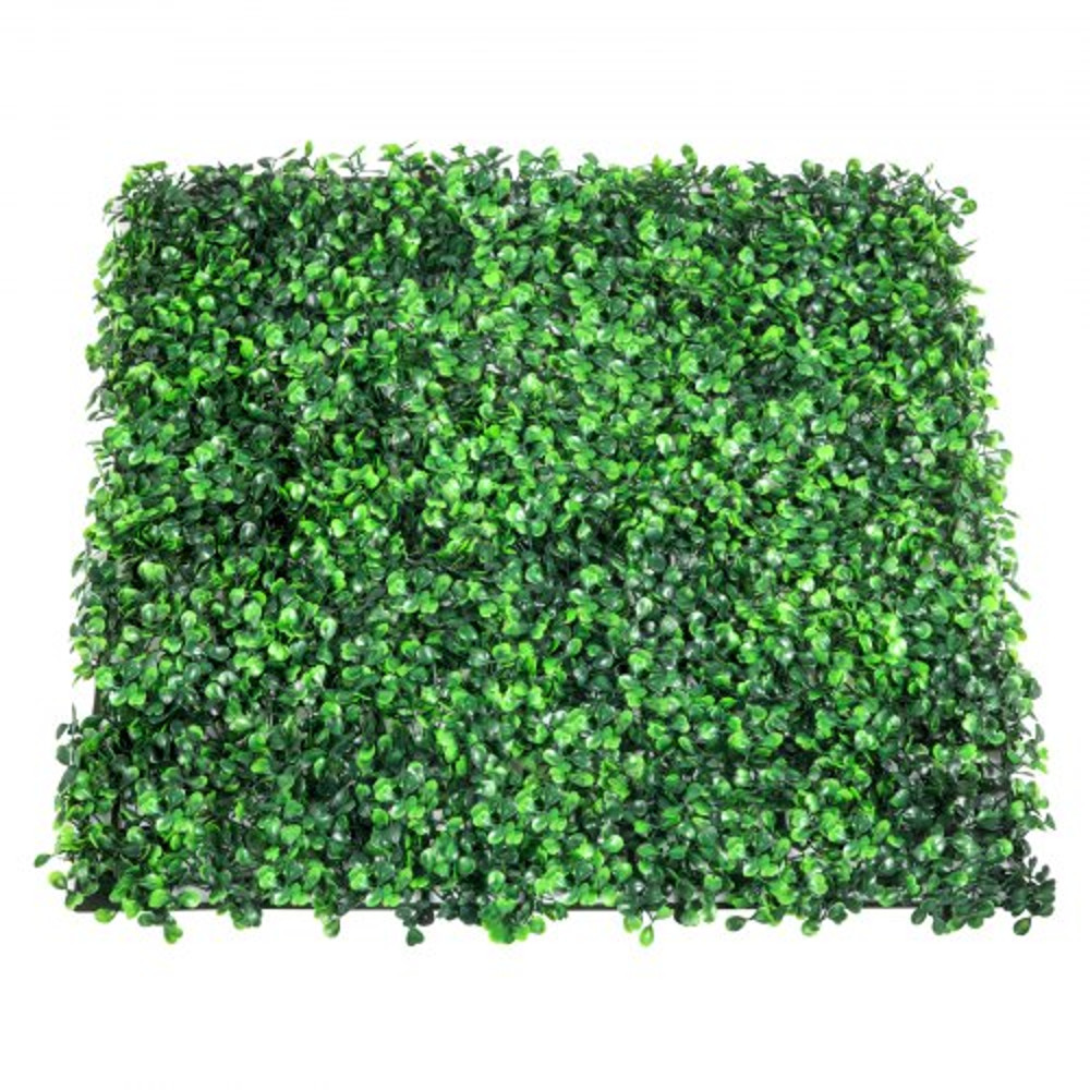 Boxwood Hedge Wall Panels Set, Artificial Grass Backdrop Wall Thick, UV Protected Privacy Fence Screen, Indoor Outdoor