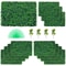 Boxwood Hedge Wall Panels, Artificial Grass Backdrop Wall Thick, Privacy Hedge Screen for Indoor Outdoor