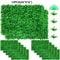 Boxwood Hedge Wall Panels, Artificial Grass Backdrop Wall Thick, Privacy Hedge Screen for Indoor Outdoor