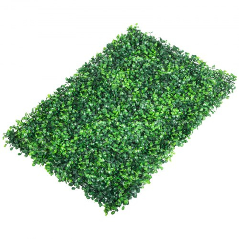 Boxwood Hedge Wall Panels, Artificial Grass Backdrop Wall Thick, Privacy Hedge Screen for Indoor Outdoor