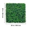 Artificial Boxwood Hedge Wall Panels UV Protected, Fake Grass Wall for Privacy Fence Indoor Outdoor Garden Decor