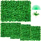 UV-Protected Boxwood Hedge Wall Panels Artificial Grass Backdrop Wall for Indoor Outdoor Privacy Fence, Garden & Event