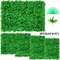 UV-Protected Boxwood Hedge Wall Panels Artificial Grass Backdrop Wall for Indoor Outdoor Privacy Fence, Garden & Event