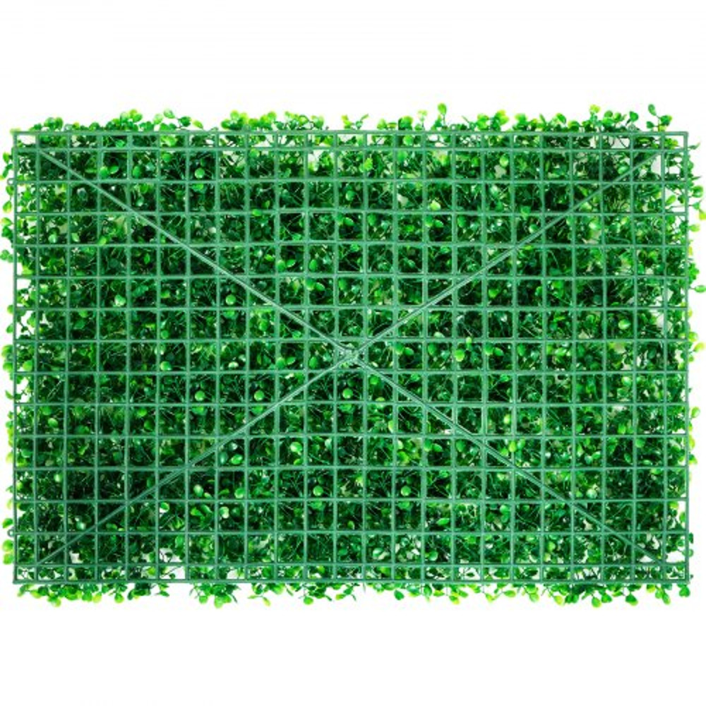 UV-Protected Boxwood Hedge Wall Panels Artificial Grass Backdrop Wall for Indoor Outdoor Privacy Fence, Garden & Event