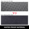 PVC Garage Floor Mats Rolls, Thick Garage Mat for Under Car, Trailer, Gym & Workshop, Waterproof Black Diamond Flooring