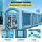 Inflatable Spray Paint Booth with Air Filtration, High Power Blowers Portable Car Paint Tent for Auto Body Work Repairs