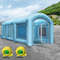 Inflatable Spray Paint Booth with Air Filtration, High Power Blowers Portable Car Paint Tent for Auto Body Work Repairs