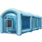 Inflatable Spray Paint Booth with Air Filtration, High Power Blowers Portable Car Paint Tent for Auto Body Work Repairs