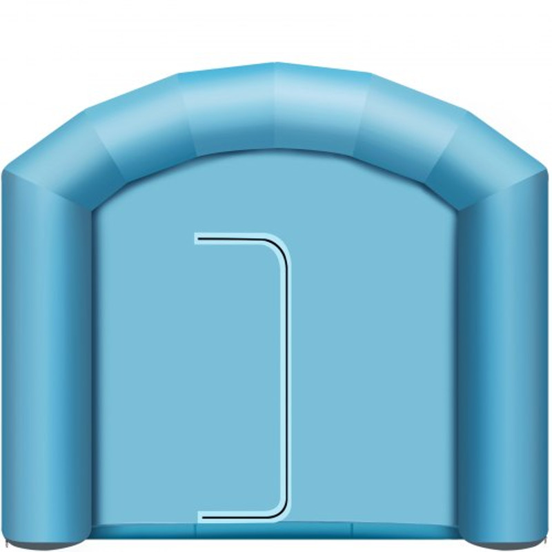 Inflatable Spray Paint Booth with Air Filtration, High Power Blowers Portable Car Paint Tent for Auto Body Work Repairs