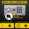 Digital Depository Safe Cubic Feet Made of Carbon Steel, Electronic Code Lock Safe with Deposit Slot & Emergency Keys