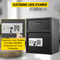 Digital Depository Safe Cubic Feet Made of Carbon Steel, Electronic Code Lock Safe with Deposit Slot & Emergency Keys