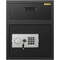 Digital Depository Safe Cubic Feet Made of Carbon Steel, Electronic Code Lock Safe with Deposit Slot & Emergency Keys