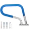 Stainless Steel Pool Handrail 250LBS Load Capacity Rustproof Silver Pool Railing With Blue Grip Cov 0