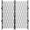 65 Ft X 12 Ft Double Folding Steel Accordion Security Gate Flexible Expanding 360 Rolling Barricade 8
