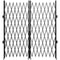 65 Ft X 12 Ft Double Folding Steel Accordion Security Gate Flexible Expanding 360 Rolling Barricade 8