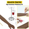 Dark Skin IV Practice Kit, Phlebotomy Training Arm with Infusion Stand for Venipuncture, IV Injection, and Blood Draw