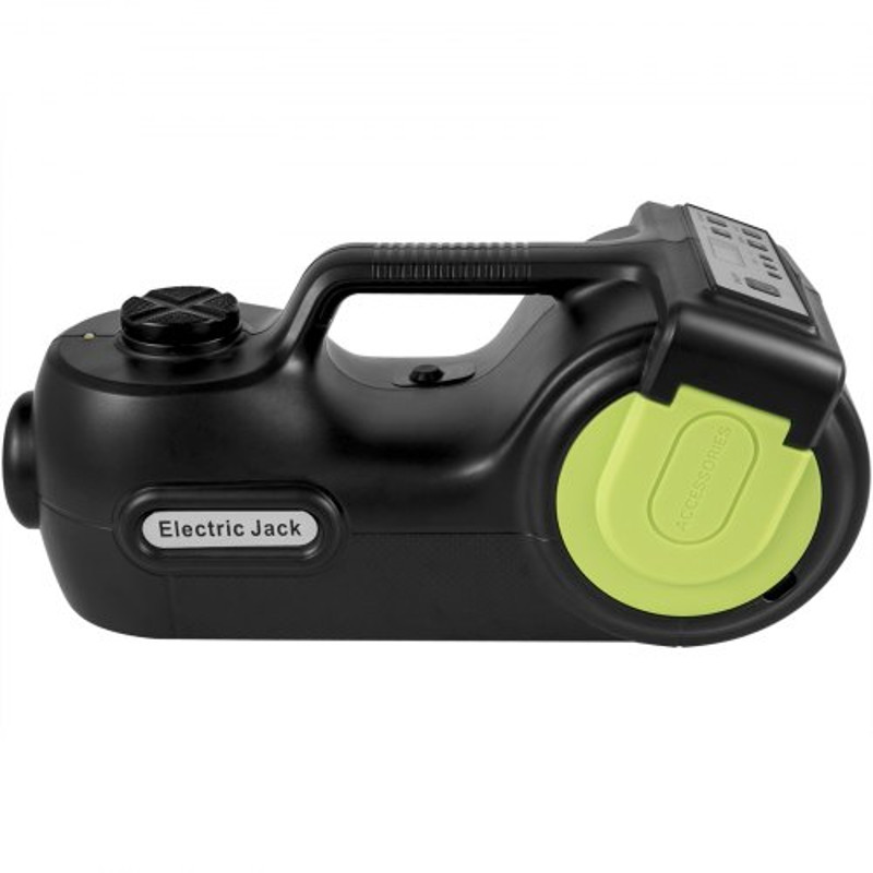 Electric Car Jack Hydraulic Floor Jack with Impact Wrench & LED Light, Lifting Range for SUV, MPV, Sedan, Truck Tire