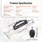 Hydraulic Outboard Steering Kit, Marine Boat Steering System with Pump, Cylinder, High-Pressure Hoses, for Single Engine