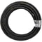 100 ft Coiled Hydraulic Hose 3/8 Inch, 4800 PSI High-Pressure Rubber Hydraulic Hose with 2 Steel Wire Braid