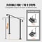 Front Porch Hand Rail HeavyDuty Wrought Iron Stair Railing Adjustable For 13 Steps Weatherproof 4