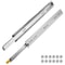Heavy Duty Drawer Slides Locking, 250LBS Capacity, Cold-Rolled Steel Section Full Extension Drawer Slides