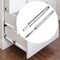 Heavy Duty Drawer Slides Locking, 250LBS Capacity, Cold-Rolled Steel Section Full Extension Drawer Slides