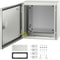 12x12x6 NEMA 4X Steel Electrical Box IP66 Waterproof Dustproof Enclosure HeavyDuty 0