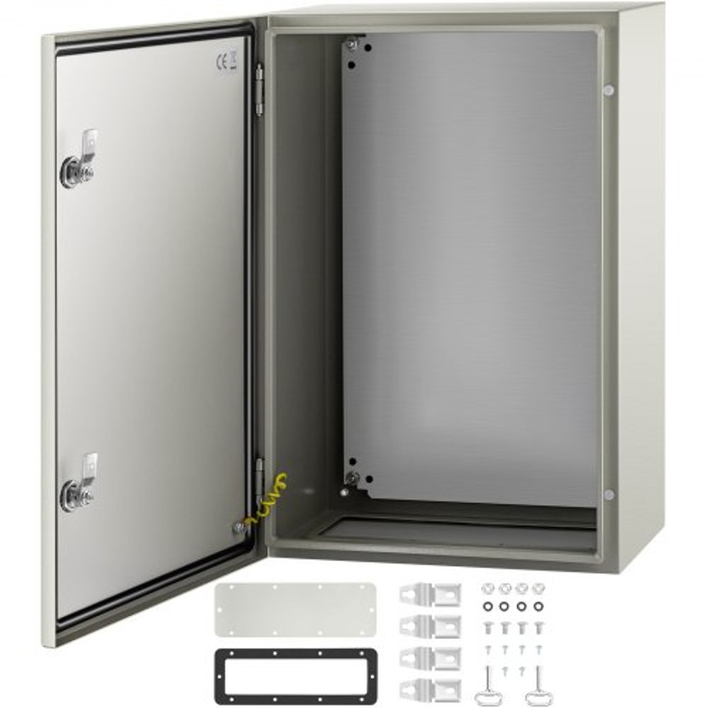 IndustrialGrade Steel Electrical Box 24x16x10 Inches IP66 Waterproof Dustproof Enclosure 1