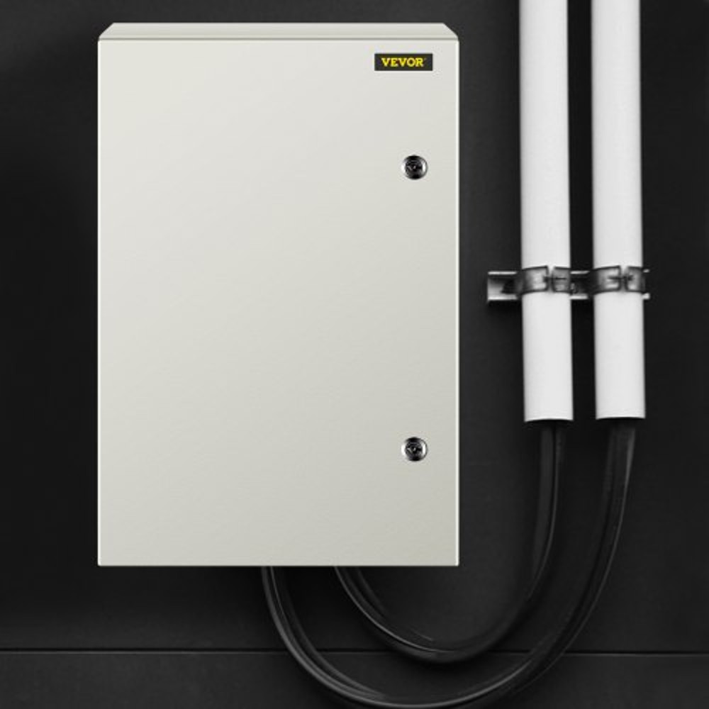 IndustrialGrade Steel Electrical Box 24x16x10 Inches IP66 Waterproof Dustproof Enclosure 0