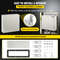24x24x8 NEMA 4X Steel Electrical Box IP66 Waterproof Dustproof Enclosure IndustrialGrade Outdoor 6