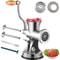 HeavyDuty Manual Meat Grinder 304 Stainless Steel MultiFunction Sausage Stuffer Coffee Grinder Fo 2
