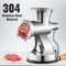 HeavyDuty Manual Meat Grinder 304 Stainless Steel MultiFunction Sausage Stuffer Coffee Grinder Fo 3