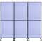 Acoustic Office Room Dividers 3Pack 72 X 66 Polyester Steel Partition Walls To Reduce Noise 7