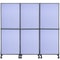 Acoustic Office Room Dividers 3Pack 72 X 66 Polyester Steel Partition Walls To Reduce Noise 7
