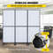 Acoustic Room Divider 3Pack Office Partition Wall Panel Set 72 X 66 Soundproof Mobile Tackable Fo 6