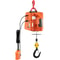 Electric Hoist Winch, Portable Winch Crane with Lift, Wire & Wireless Remote Control, Safety Overload Protection