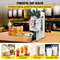 Semi-Automatic Cup Sealing Machine, Boba Tea Cup Sealer with Adjustable Tray for Milk Tea & Smoothies