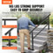 Aluminum Stair Handrail for Outdoor Stairs, Staircase Handrail Fits, 165LBS Load Railing with Screw Kit, Adjustable