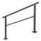 Aluminum Stair Handrail for Outdoor Stairs, Staircase Handrail Fits, 165LBS Load Railing with Screw Kit, Adjustable