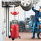 Waste Oil Drain Tank, Portable Air Operated Oil Drainer with Adjustable Funnel, Pressure Regulating Valve
