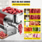Electric Meat Grinder Machine, Meat Mincer with Sausage Maker Kit & Dual Grinding Plates, For Home & Commercial Kitchen