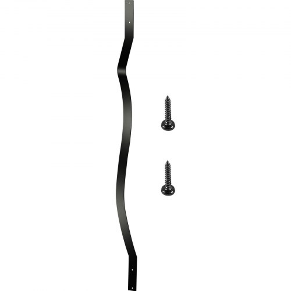 Stylish Matte Black Deck Balusters, 51-Pack 32.25" Aluminum Alloy Spindles for Outdoor Stair, Porch & Deck Railing