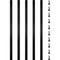 Stylish Baluster For Outdoor Stair Deck Porch 76Pack RustProof Aluminum Alloy Deck Spindles With Sc 1